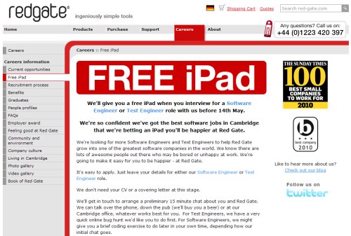 Get Free iPad