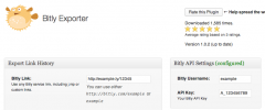 Bitly Exporter screenshot 1