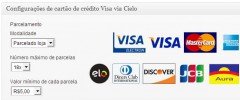 CIELO Brazilian Payment Gateway for MarketPress screenshot 2