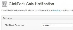 ClickBank Sale Notification screenshot 1