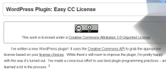 Easy CC License screenshot 1