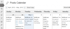 Editorial Calendar screenshot 3