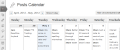 Editorial Calendar screenshot 7