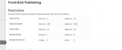 Frontend Publishing screenshot 1