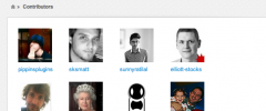 Github Contributors screenshot 1