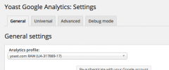 Google Analytics by Yoast screenshot 2