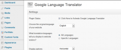 Google Language Translator screenshot 1