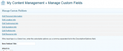 My Content Management screenshot 2