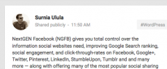 NextGEN Facebook - Advanced Social SEO for Facebook, Google+, Pinterest, Twitter & More screenshot 6