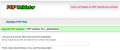 PHP Validator screenshot 1