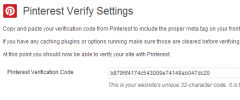 Pinterest Verify screenshot 1