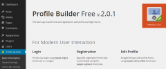 Profile Builder - front-end user registration, login and edit profile screenshot 1