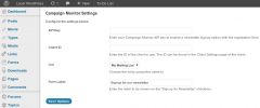 Restrict Content Pro - Campaign Monitor screenshot 1