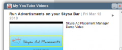 Skysa YouTube Videos App screenshot 1