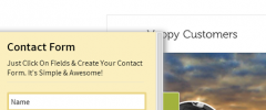 Sliding Contact Form By FormGet screenshot 2