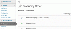 Category Order and Taxonomy Terms Order screenshot 2