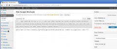 Web Scraper Shortcode screenshot 1
