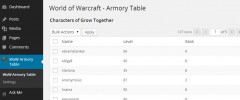 World of Warcraft - Armory Table screenshot 3