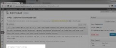WP e-Commerce Table Price Shortcode screenshot 2