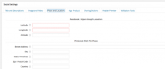 WPSSO Place and Location Meta - for Facebook "Location" and Pinterest "Place" screenshot 2